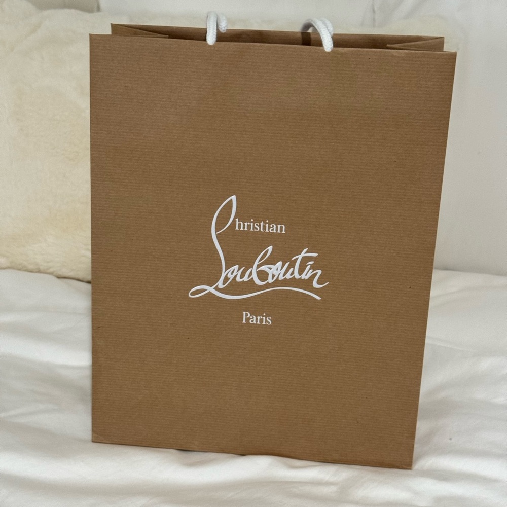 Empty Louboutin Shopping/Gift Bag - Picture 3 of 5
